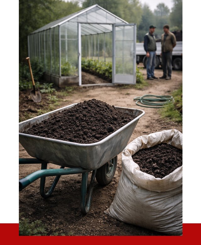 Чернозем для теплицы в Усинске с доставкой от 1536 р. | ПРОНЕРУДСнс