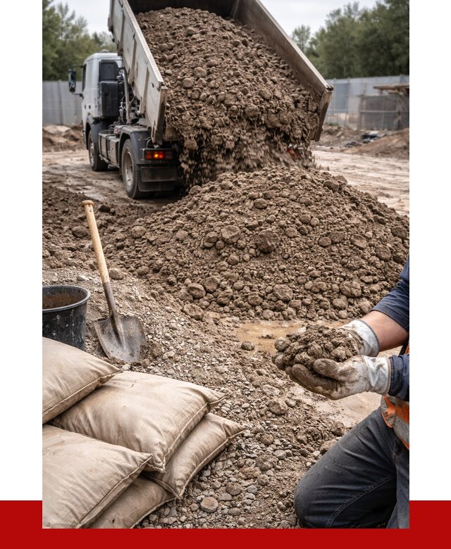 Купить глина для засыпки в Усинске от 1229 р. за куб | ПРОНЕРУДСнс