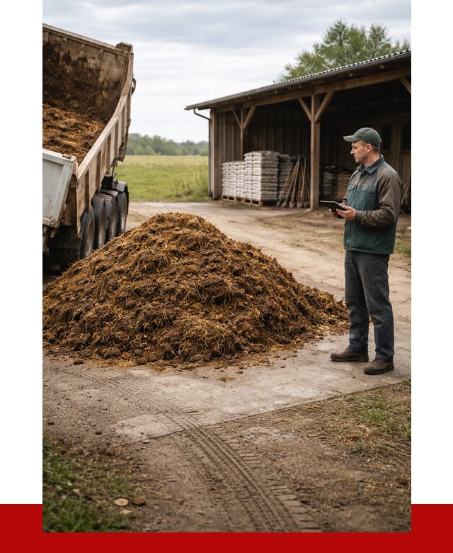 Купить навоз с доставкой в Усинске от 1229 р. за куб | ПРОНЕРУДСнс