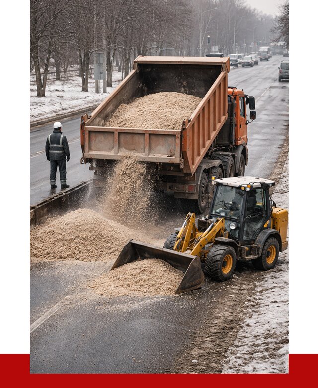 Пескосоль в мешках с доставкой в Усинске от 4300 р. | ПРОНЕРУДСнс