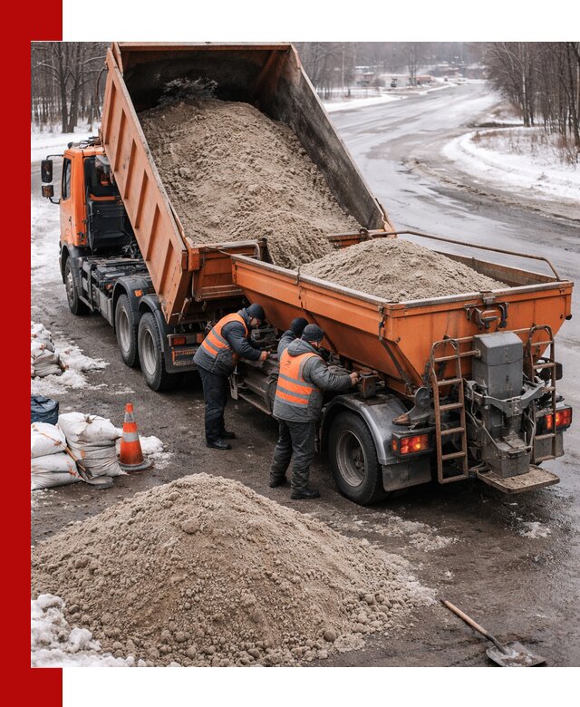 Поставка и вывоз пескосоля в Усинске оптом и в розницу