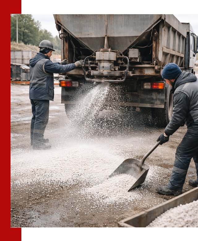 Доставка и продажа хлористого кальция в Усинске