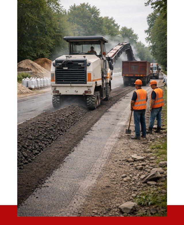 Фрезерованный асфальт в Усинске от 2252 р./куб. | ПРОНЕРУДСнс