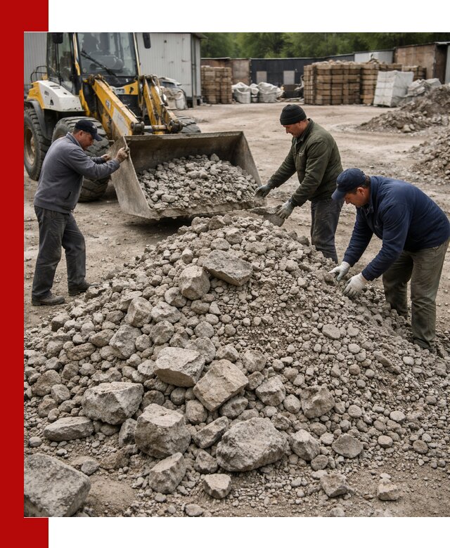 Демонтаж и вывоз бой бетона в Усинске
