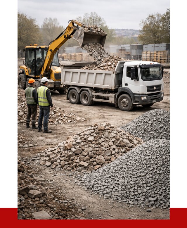 Купить строительный бой в Усинске с доставкой от 4300 р. | ПРОНЕРУДСнс