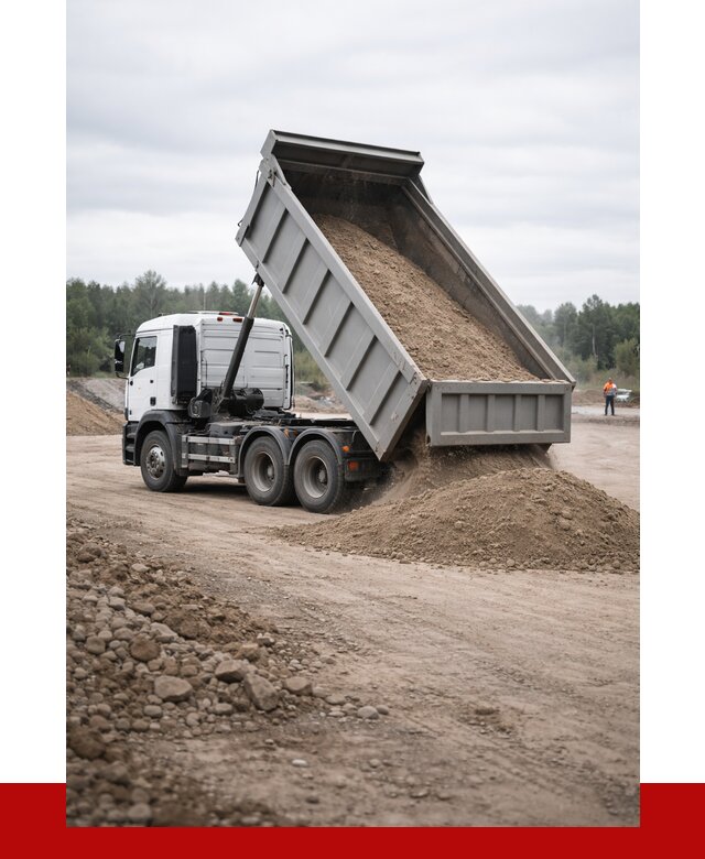 Доставка самосвалом 15 кубов в Усинске от 6655 руб. | ПРОНЕРУДСнс