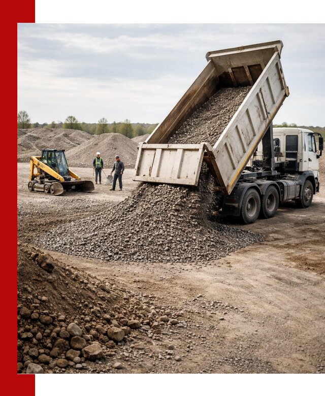 Доставка самосвалом 25 м³ в Усинске быстро и надежно