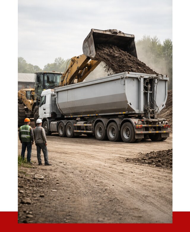 Аренда Тонар 40 тонн в Усинске от 6655 руб. в сутки | ПРОНЕРУДСнс