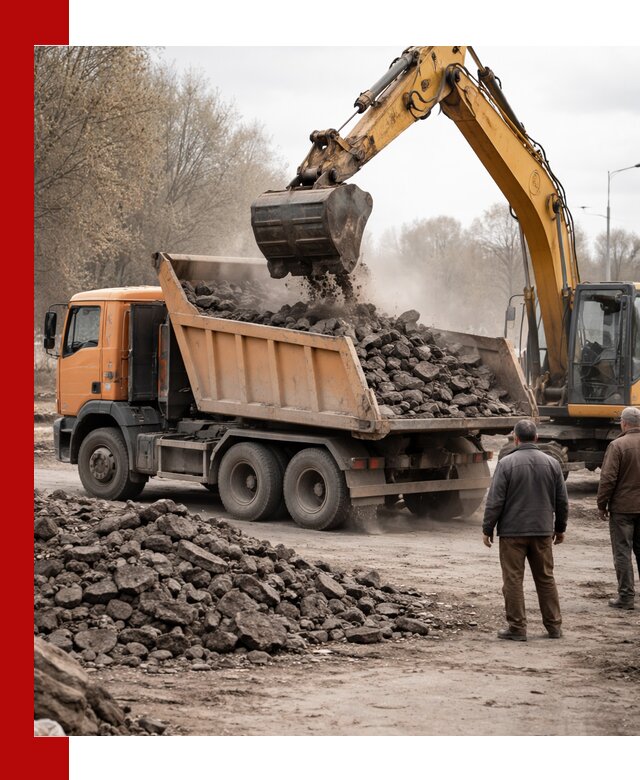 Вывоз асфальта и асфальтового покрытия в Усинске