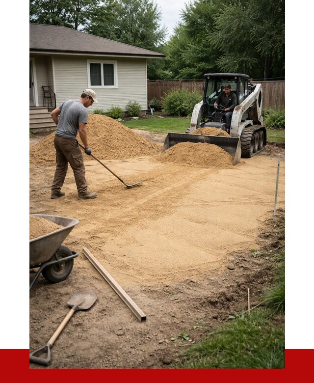 Отсыпка участка песком в Усинске, от 2560 р., ПРОНЕРУДСнс