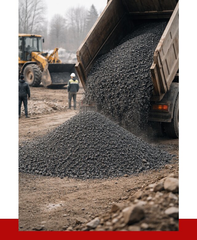 Асфальтовая крошка в Усинске с доставкой от 1843 р. | ПРОНЕРУДСнс